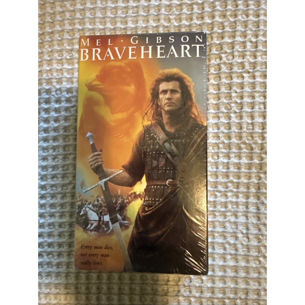 Braveheart (VHS, 1996, 2-Tape Set), In Original Packaging. Never Been Opened